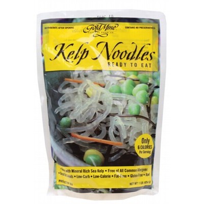 Kelp Noodles Raw Gluten and Fat Free Goldmine (454g)